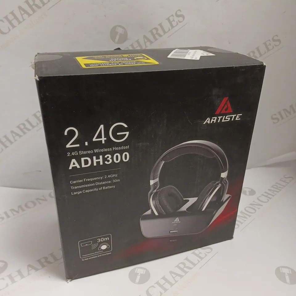 BOXED ARTISTE 2.4G STEREO WIRELESS HEADSET ADH300