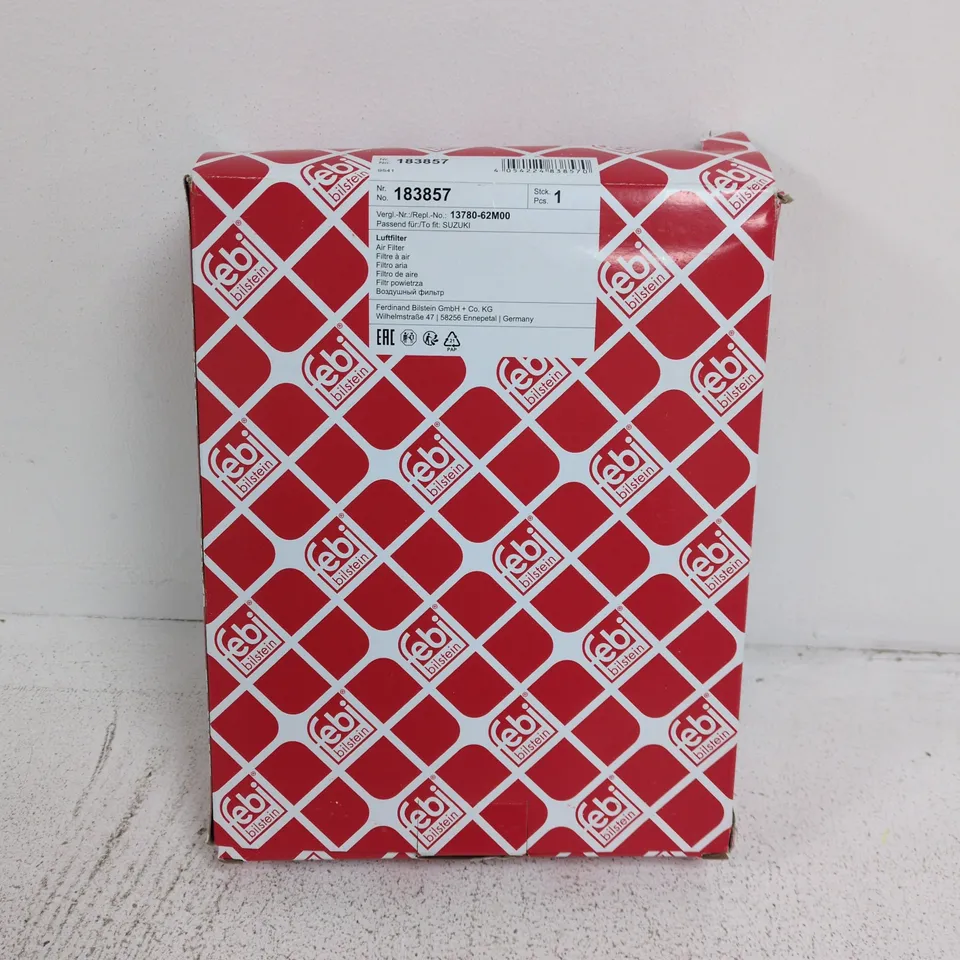 BOXED AIR FILTER AIR SUPPLY FEBI BILSTEIN 183857 FITS SUZUKI SX4 S-CROSS VITARA
