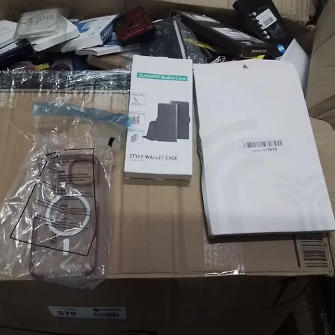 PALLET TO CONTAIN A LARGE QUANTITY OF PHONE CASES AND SCREEN PROTECTORS AND TABLET CASES