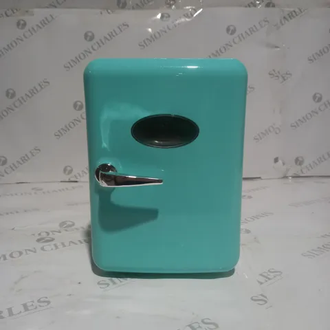 BOXED SO CHILL MINI FRIDGE IN TEAL