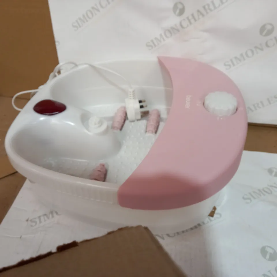 BEURER FB20 FOOTSPA WITH PEDICURE ATTACHMENTS