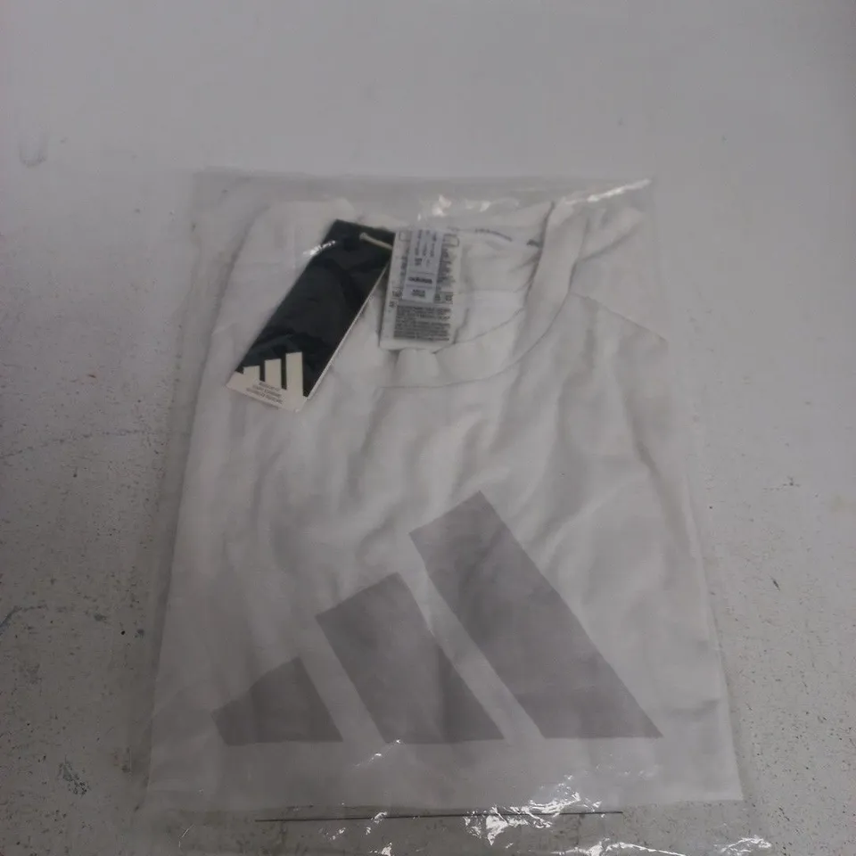 ADIDAS IT170 POWER TEE WHITE T-SHIRT - S