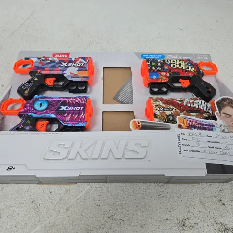 ZURU X-SHOT SKINS BLASTER SET 