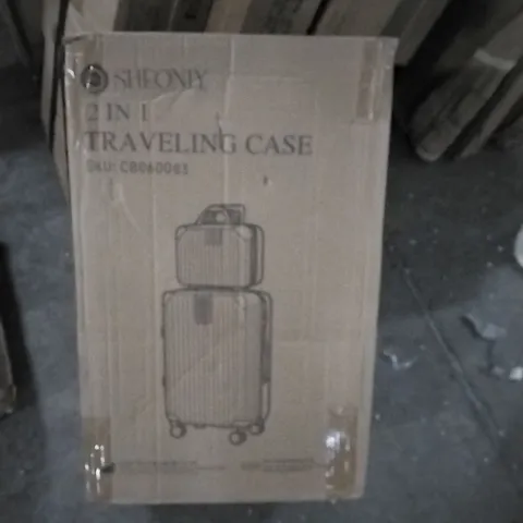 BOXED SHEONLY 2 IN 1 TRAVELLING CASE