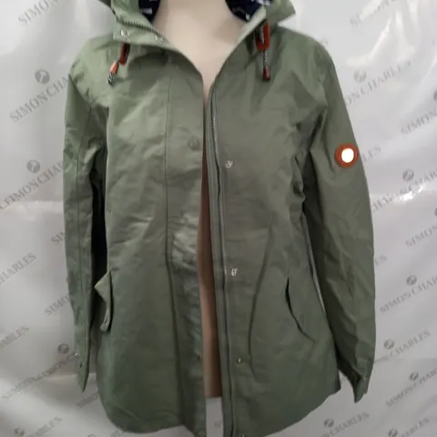 GELERT COASTAL JACKET IN KHAKI - UK 12