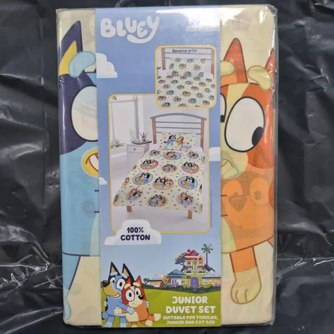 BLUEY FAMILY JUNIOR DUVET COVER SET - MULTI