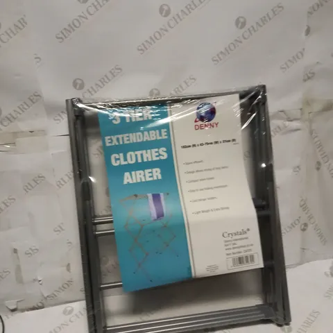 DENNY 3 TIER EXTENDABLE CLOTHES AIRER