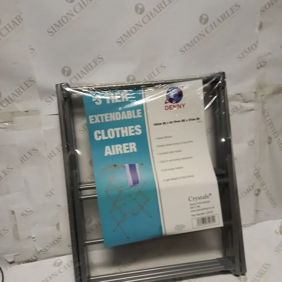 DENNY 3 TIER EXTENDABLE CLOTHES AIRER 