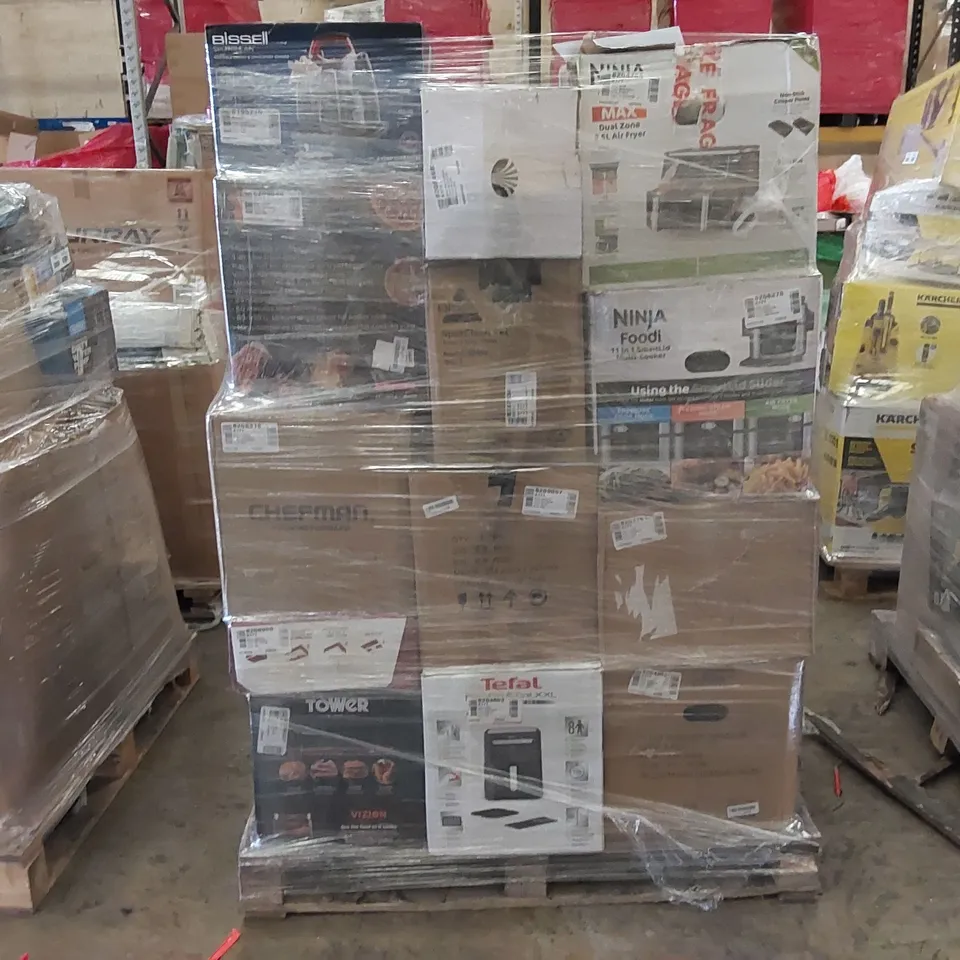 PALLET OF 26 APPROXIMATELY UNPROCESSED RAW RETURN HOUSEHOLD AND ELECTRICAL GOODS TO INCLUDE;