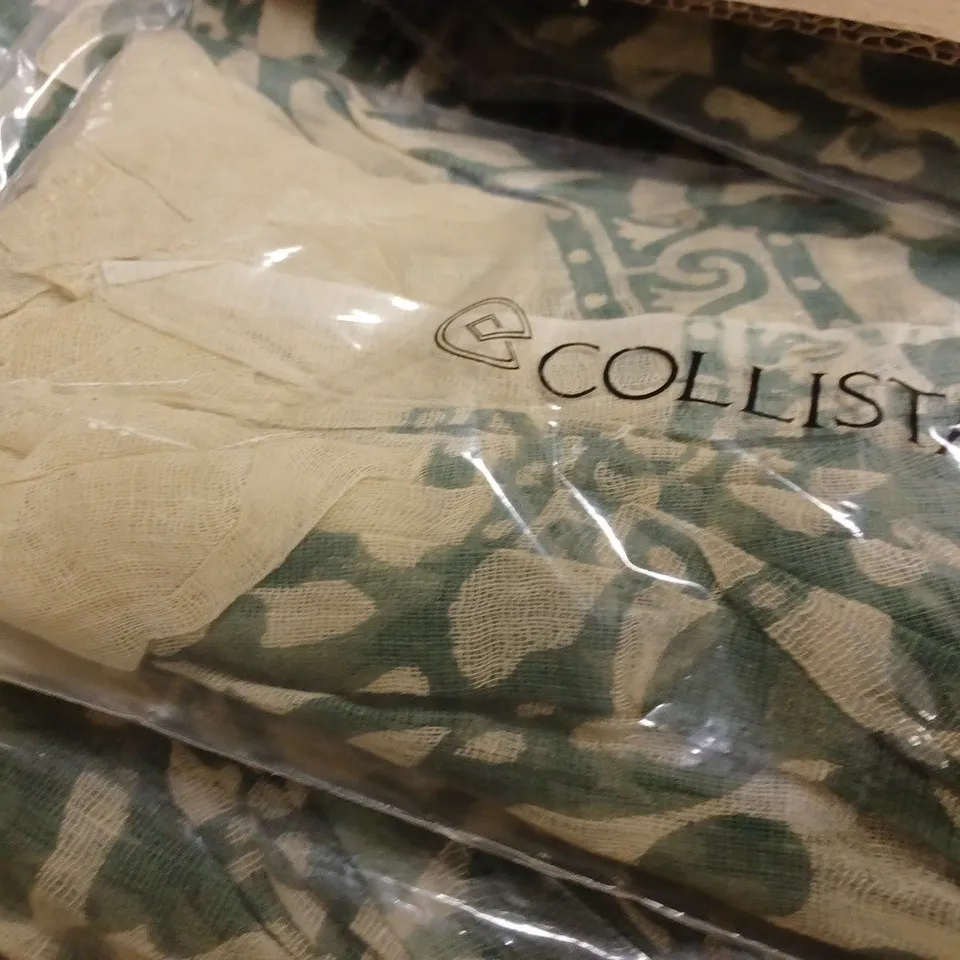 BOX OF APPROX 60 COLLISTAR PRINTED SCALVES