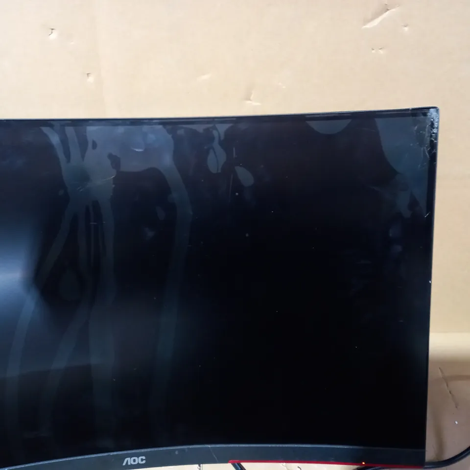 AOC GAMING CQ27G3SU - 27 INCH QHD CURVED MONITOR 165HZ - COLLECTION ONLY