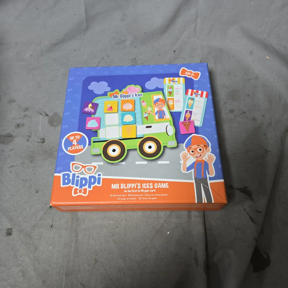 BOX OF ASSORTED TOYS INCLUDING MR BLIPPI'S ICES GAME; CHARM BRACELETS DESIGNER KIT; BEAD BRACELETS DESIGNER SET