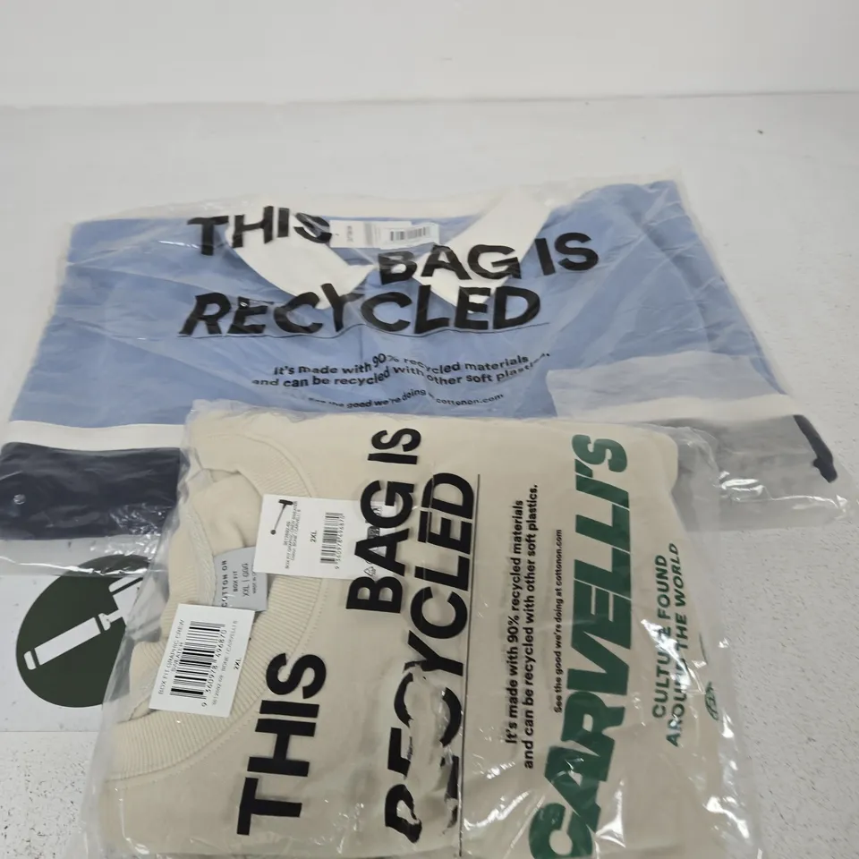 APPROXIMATELY 10 ASSORTED CLOTHING ITEMS IN VARIOUS SIZES, COLOURS & STYLES