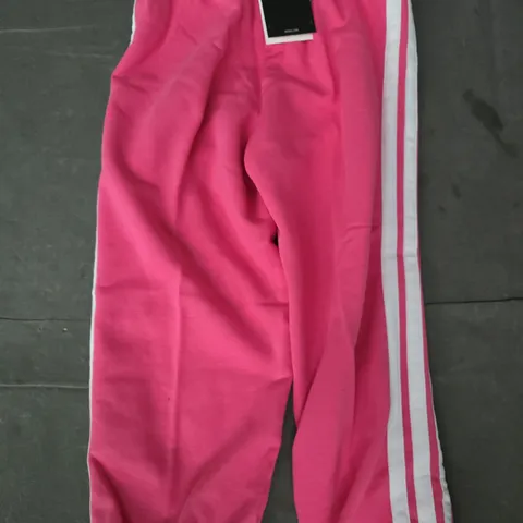 ADIDAS PANTS IN PINK/WHITE SIZE 2-3 YEARS