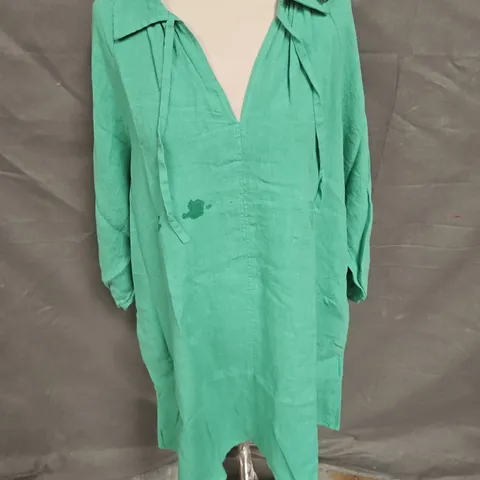 PART TWO TUNIC DRESS IN GREEN SPRUCE SIZE 8