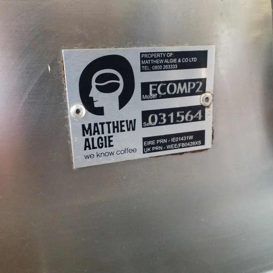 ELEKTRA BARISTA 2 STATION COFFEE MACHINE