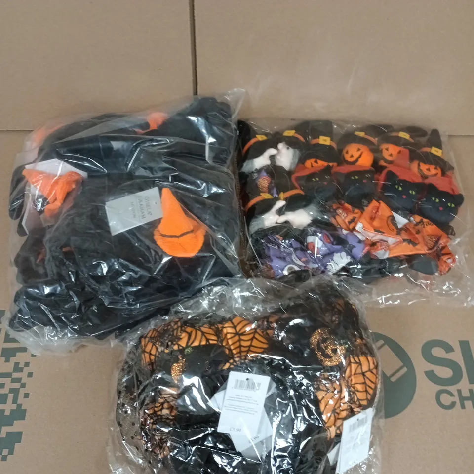 BOX OF ASSORTED HALLOWEEN ACCESSORIES BY GISELA GRAHAM LONDON 