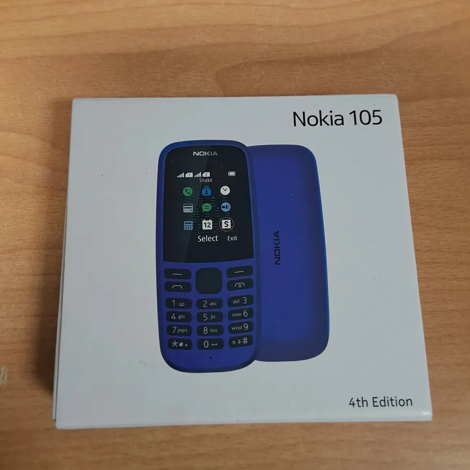 BOXED NOKIA 105 4TH EDITION MOBILE IN PINK