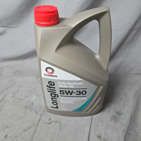 COMMA LONGLIFE 5W-30 FULLY SYNTHETIC MOTOR OIL β 5 LITRE