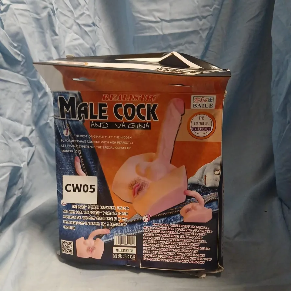 BANDARA REALISTIC MALE COCK AND VAGINA SEX TOY – CW05