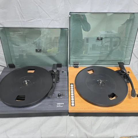 LOT OF 6 ASSORTED UNBOXED LENCO TURNTABLES TO INCLUDE LC-300