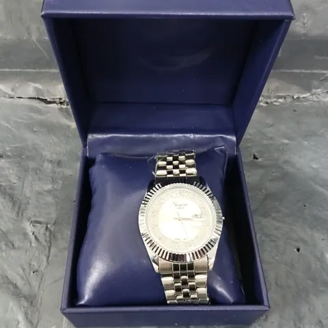 GENOA TIME WATCH STAINLESS STEEL WATCH 