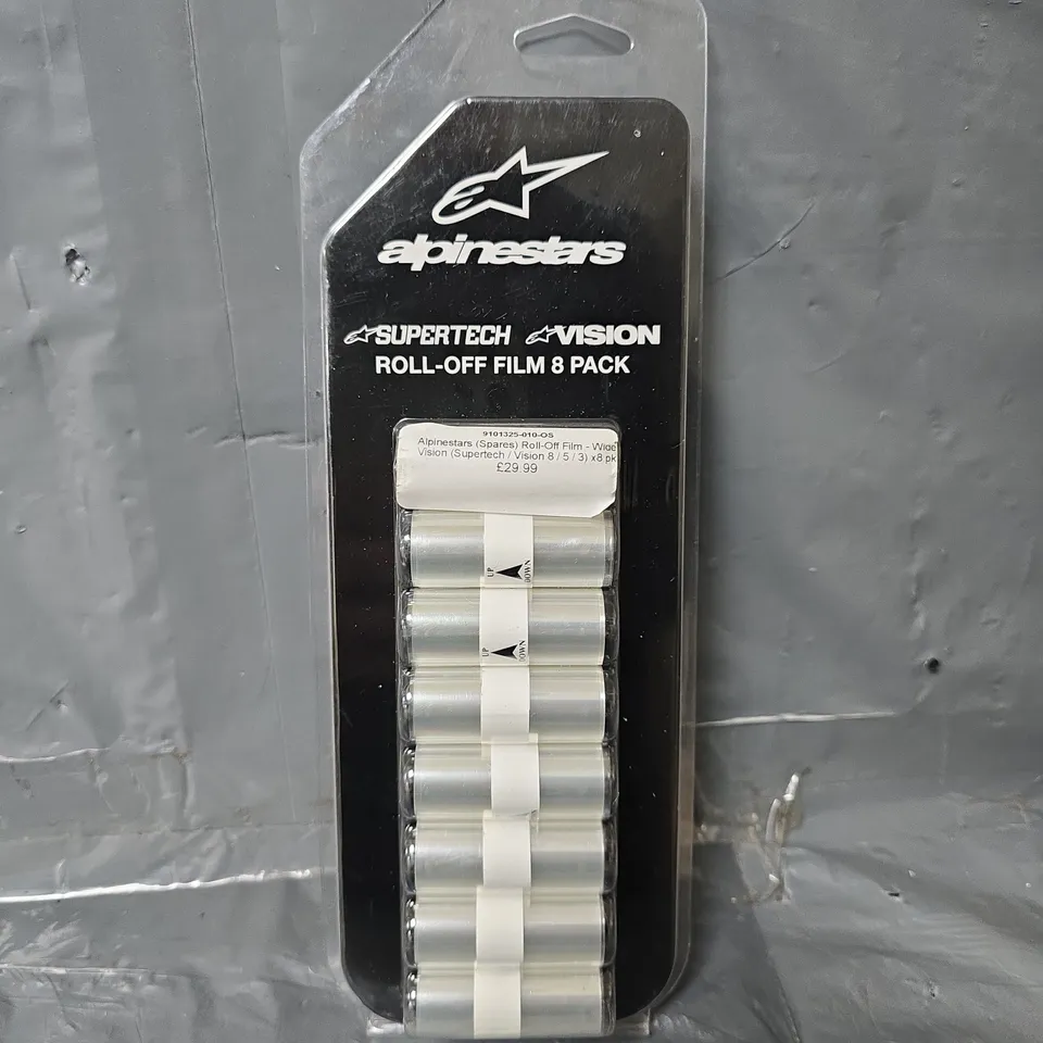 SEALED ALPINESTARS ROLL OF FILM 8 PACK 