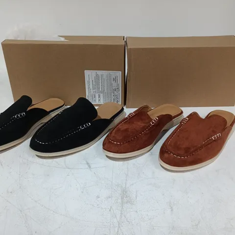 LOT OF 9 BOXED PAIRS OF SANDALS IN VARIOUS SIZES - UNCHECKED SIZES