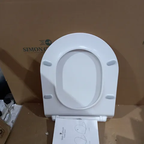 D SHAPE TOILET SEAT