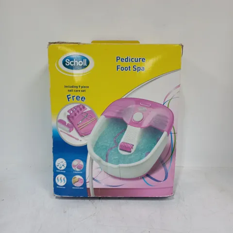 SCHOLL PEDICURE FOOT SPA