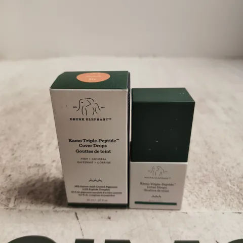 DRUNK ELEPHANT KAMO TRIPLE-PEPTIDE COVER DROPS – BOXED