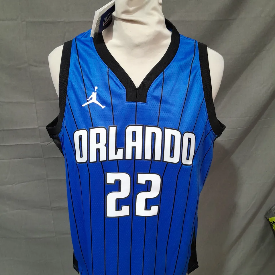 JORDAN NBA ORLANDO JERSEY - WAGNER 22 - KIDS SIZE LARGE