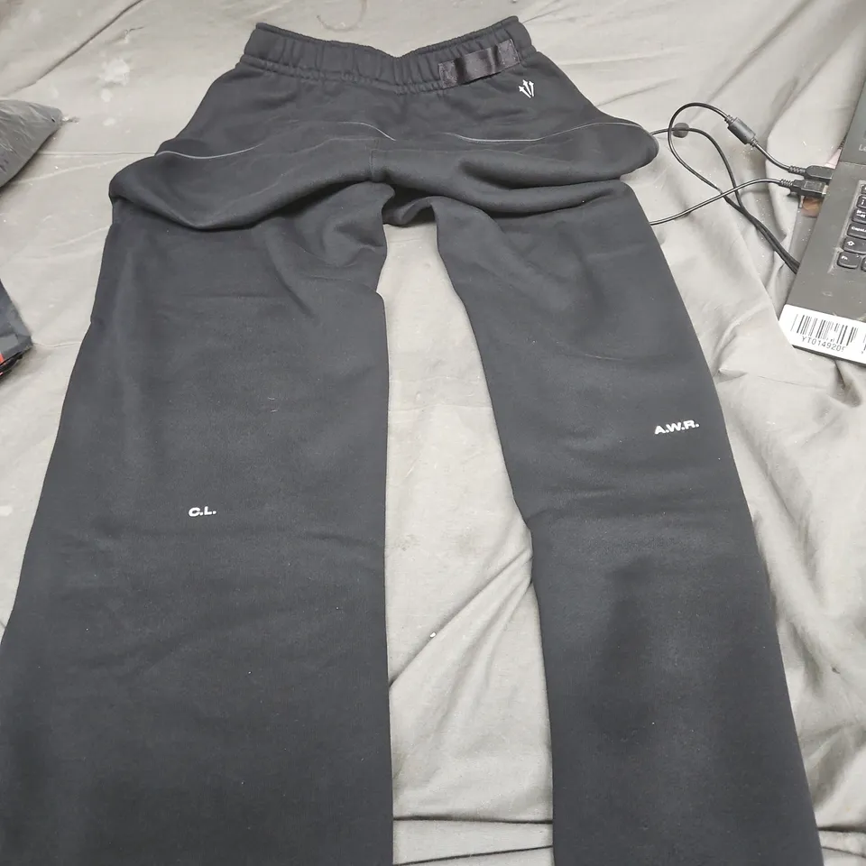 NIKE NOCTA TRACK PANTS – BLACK, SIZE S (MEN)