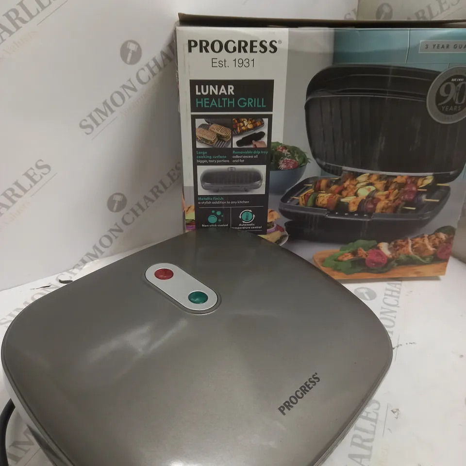 BOXED PROGRESS LUNAR HEALTH GRILL