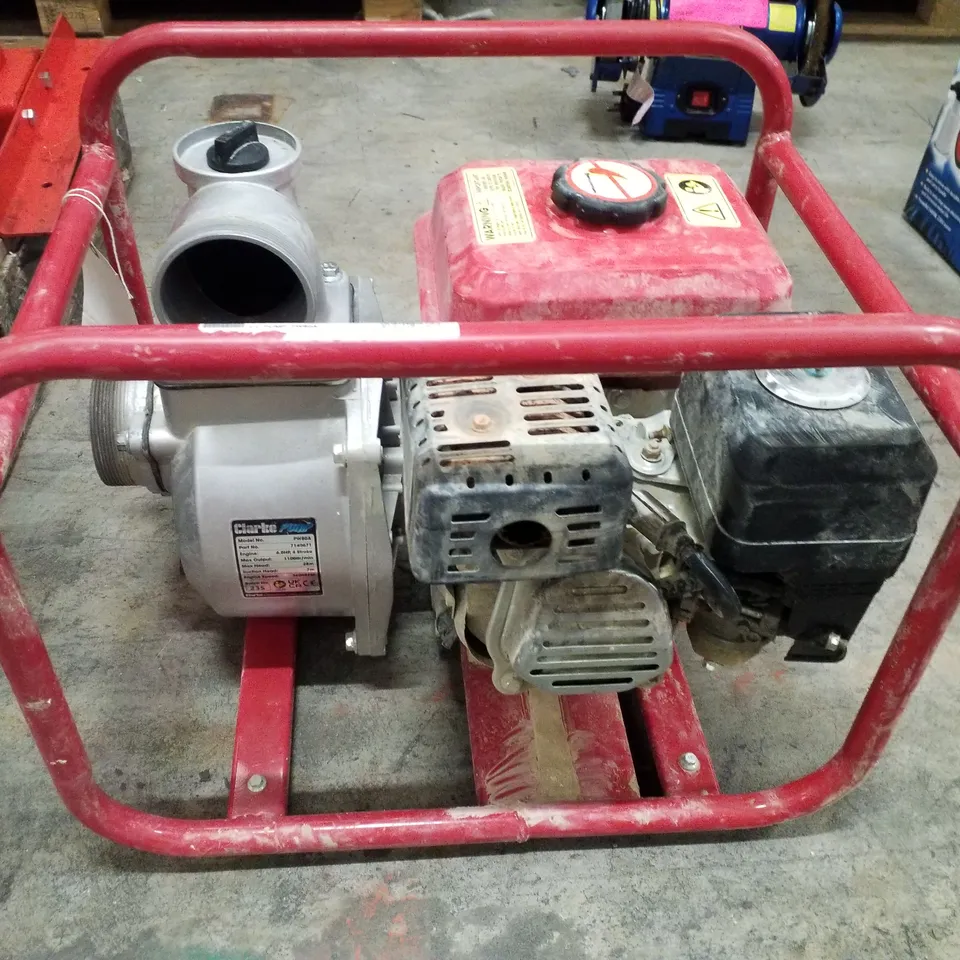 CLARKE PW80A 3" PETROL POWERED WATER PUMP