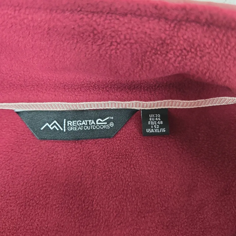 REGATTA GREAT OUTDOORS WOMEN'S FLEECE JACKET – PINK, UK 20