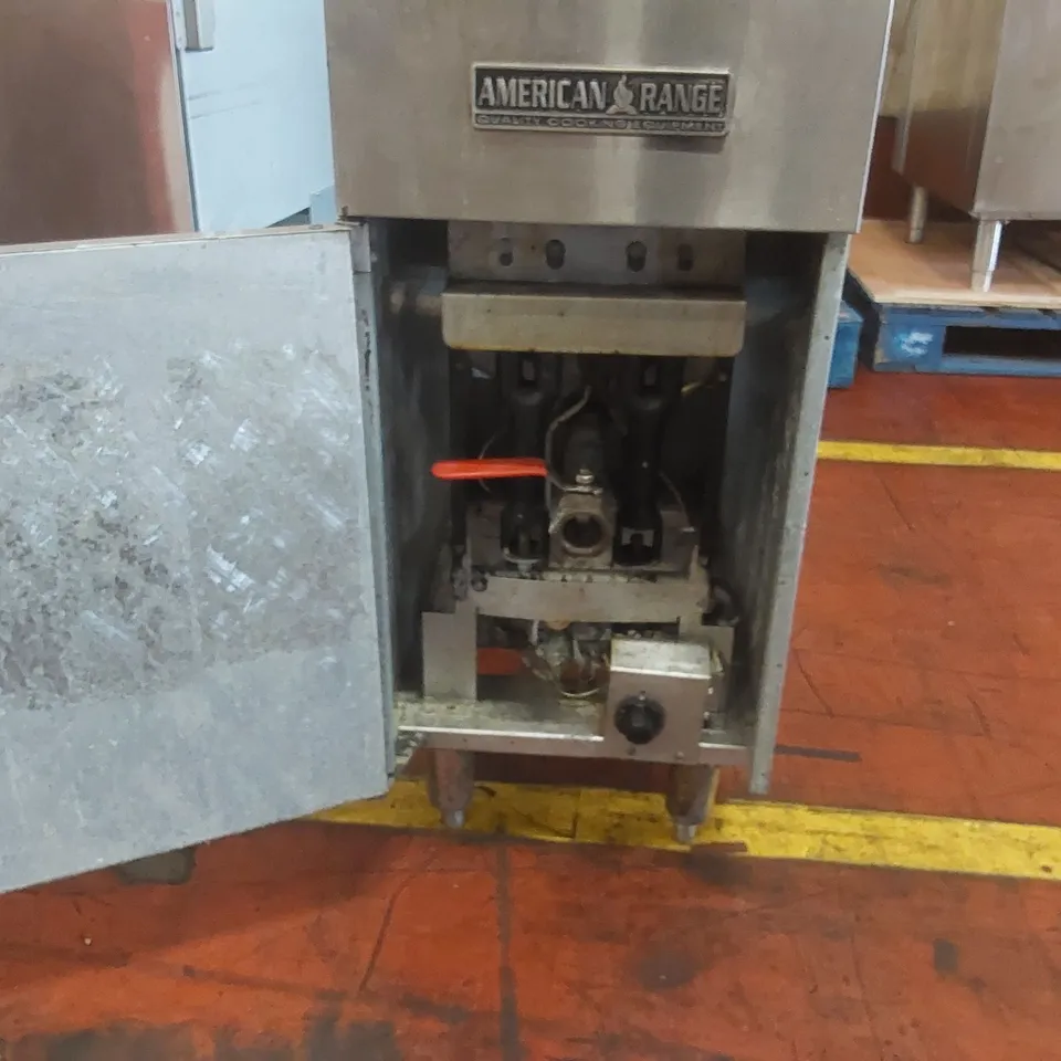 AMERICAN RANGE GAS FRYER SINGLE TANK NAT GAS