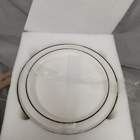 MALACASA LUNA 12 PIECE DINNERWARE SET 