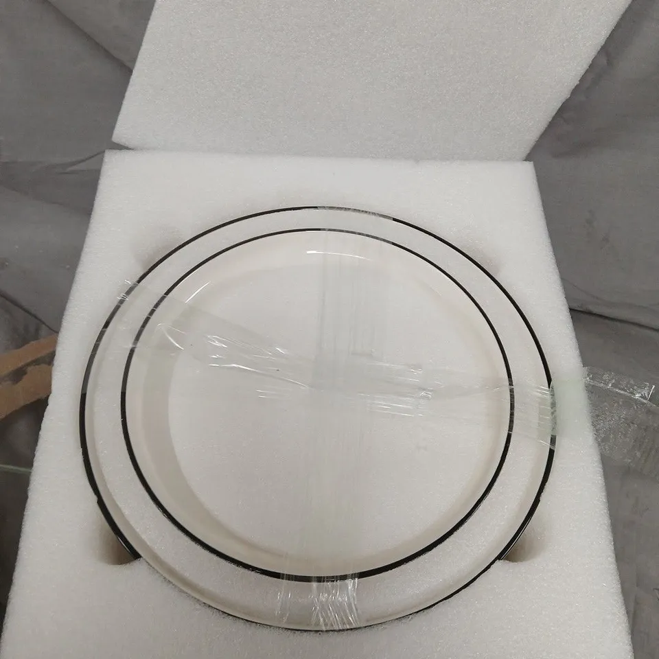 MALACASA LUNA 12 PIECE DINNERWARE SET 