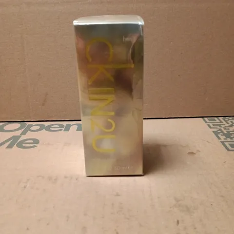 BOXED AND SEALED CKIN2U CALVIN KLEIN EAU DE TOILETTE 50ML