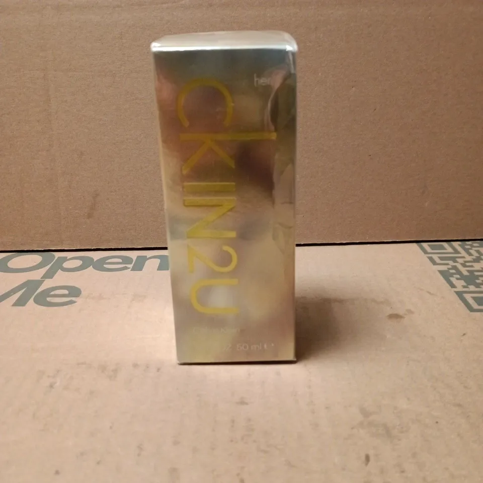 BOXED AND SEALED CKIN2U CALVIN KLEIN EAU DE TOILETTE 50ML