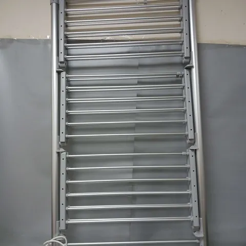 BOXED ORGANISED OPTIONS 3 TIER HEATED AIRER WITH 21M DRYING SPACE - COLLECTION ONLY
