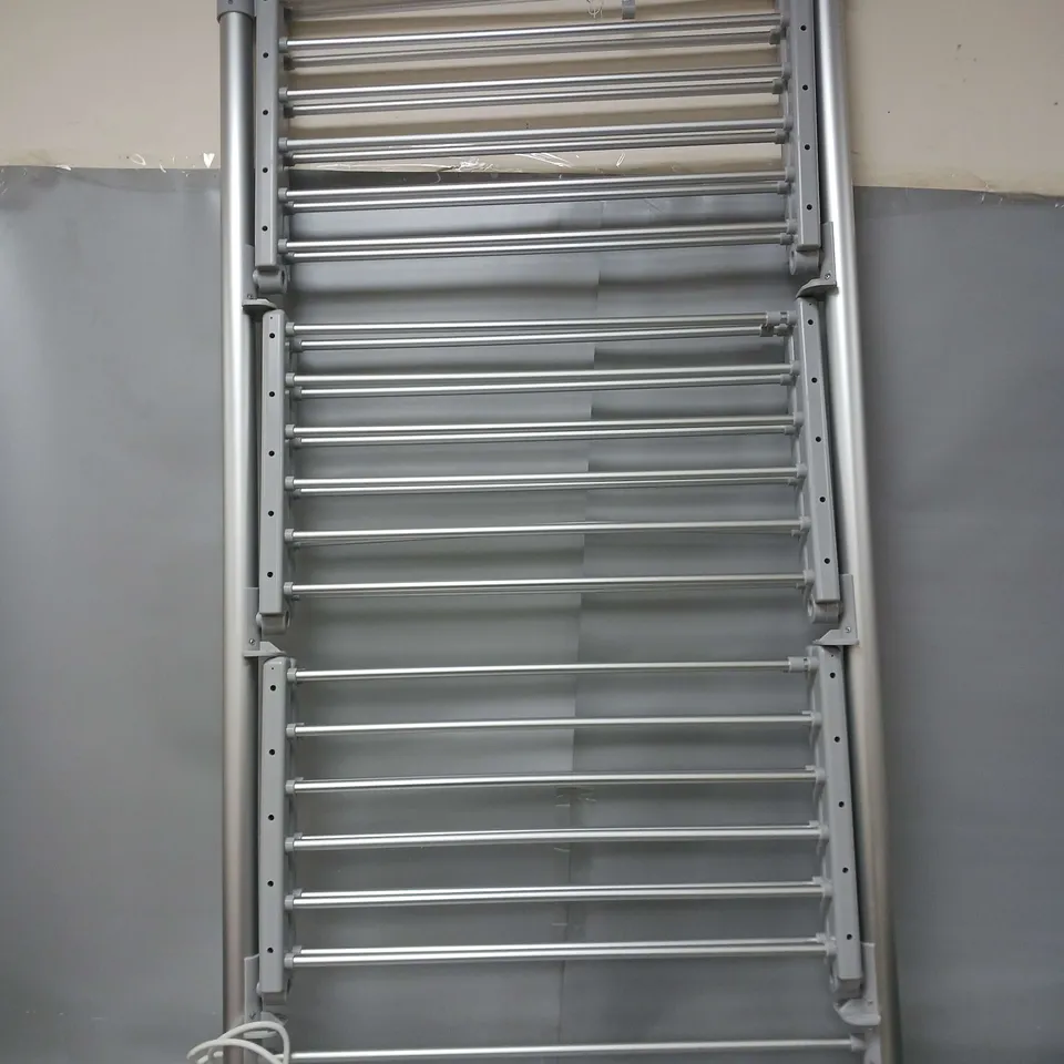 BOXED ORGANISED OPTIONS 3 TIER HEATED AIRER WITH 21M DRYING SPACE - COLLECTION ONLY