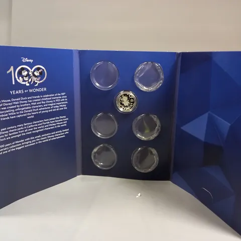 DISNEY 100 YEARS OF WONDER COLLECTABLE COIN STARTER SET