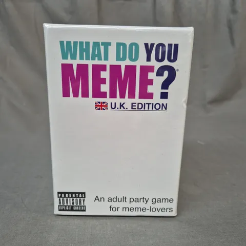 SEALED WHAT DO YOU MEME UK EDITION