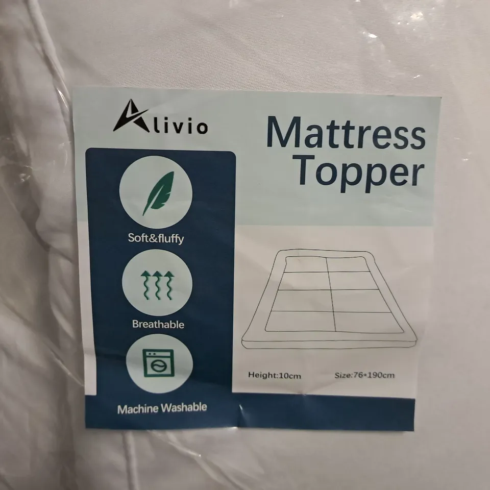 ALIVO MATTRESS TOPPER - 190 X 76CM