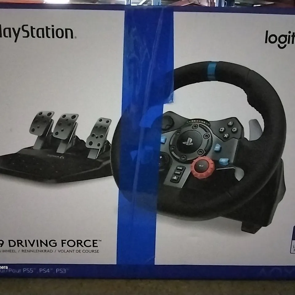 BOXED LOGITECH G29 DRIVING FORCE RACING WHEEL 