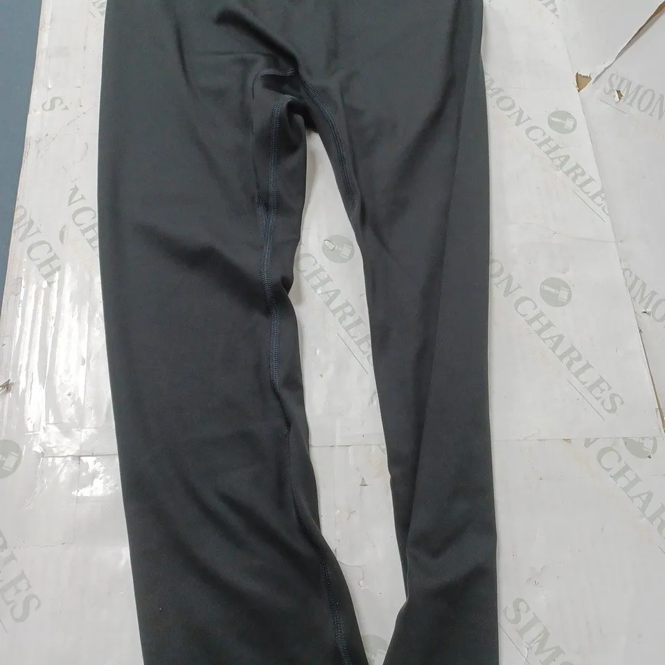GYMSHARK BLACK STRETCH LEGGINGS - MEDIUM