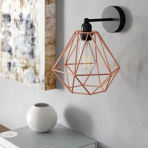 BOXED HARGROVE ARMED SCONCE
