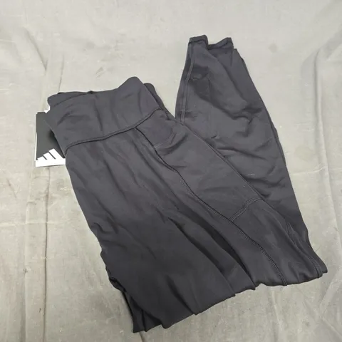 ADIDAS RUNNING PANTS – BLACK, UK SIZE L